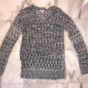 Black n white sweater